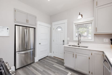 Kitchen, Laundry room is in basement