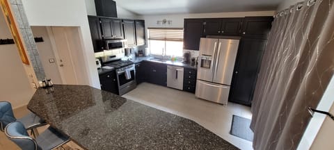 Upgraded kitchen! Fully stocked.