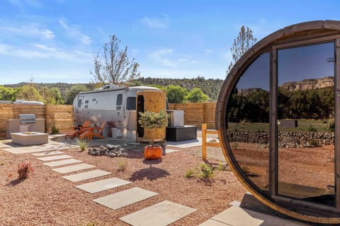 Daytime at the Airstream 