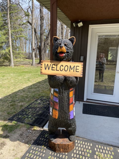 Jules, our welcome bear