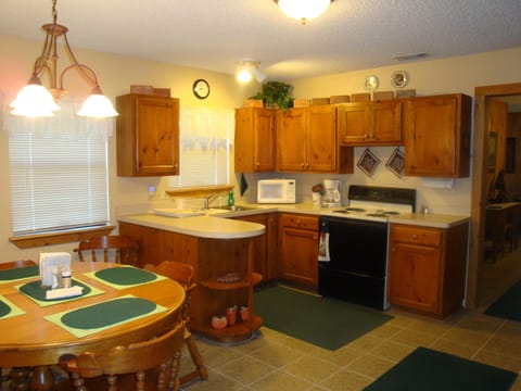 Lake Hiawatha kitchen. All you need is to bring fresh food to eat.