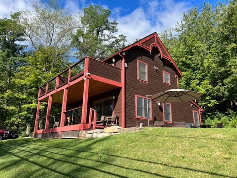 Exterior view of the home.