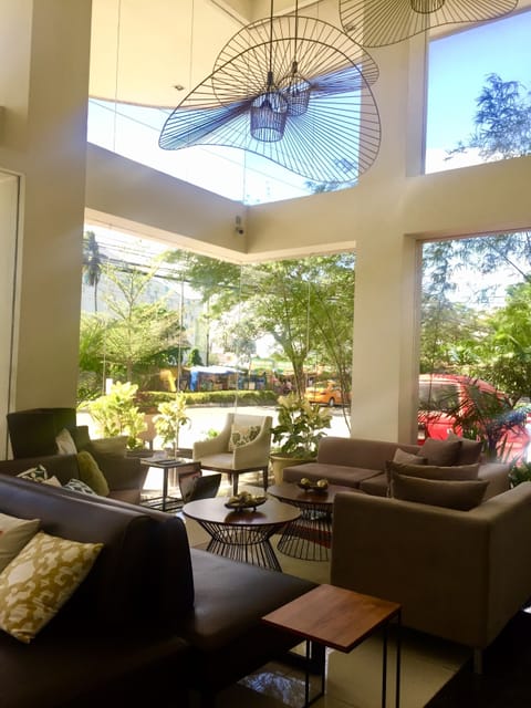 Lobby sitting area