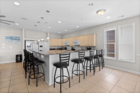 Sit around the kitchen bar and plan your next excursion.