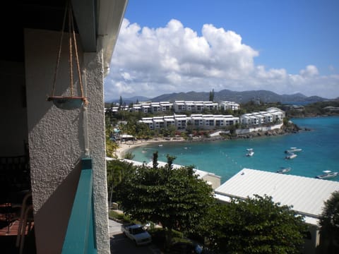 View to the beach