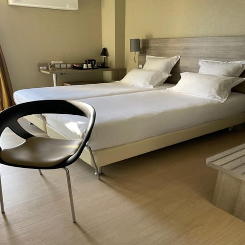 Premium bedding, soundproofing, iron/ironing board