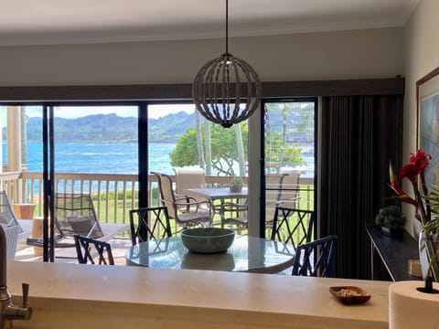 Open Kitchen View of Wailua Bay 