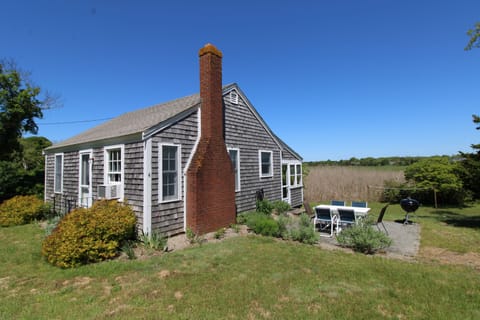 House Facing The Marsh