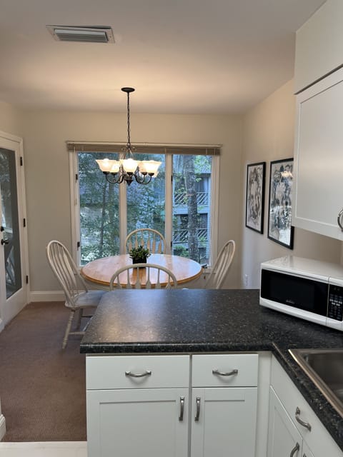 Dining room view from kitchen.