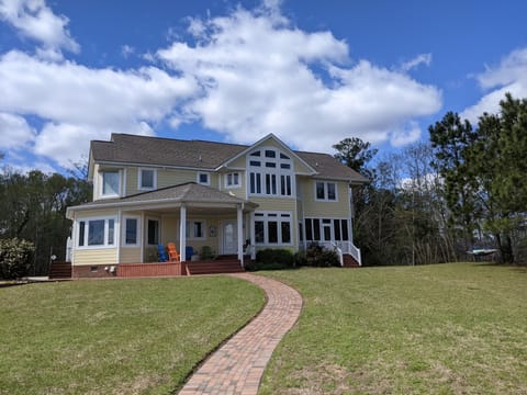 Water side of home