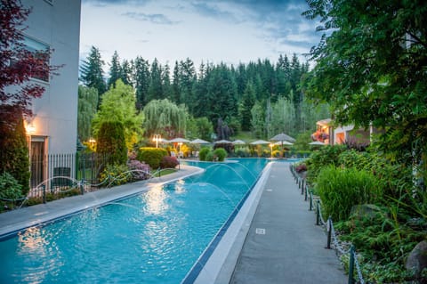 Seasonal outdoor pool