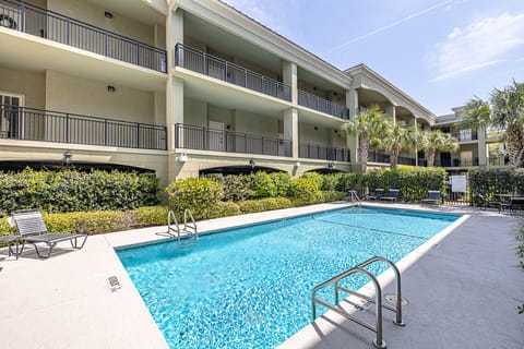 Community pool at Salt Air Villas