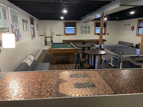 The Bunker Bar and gaming area