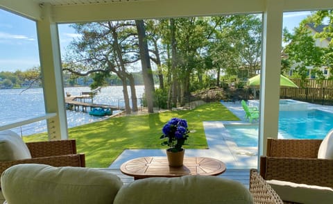 screened in living room