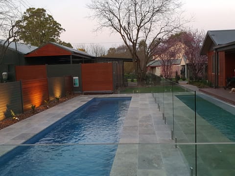 Seasonal outdoor pool