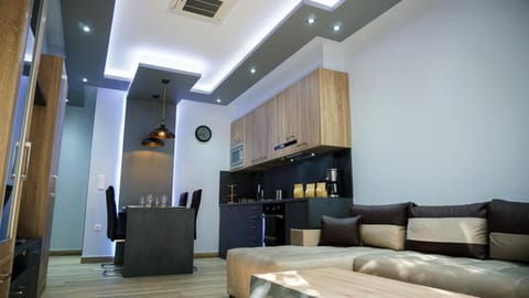 Apartment | Living area | 30-inch TV with digital channels