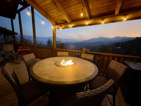Beautiful sunsets from the main level deck.