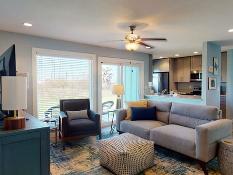 Living Area with Sleeper Sofa