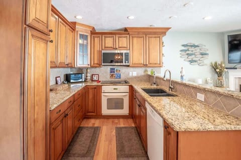 Kitchen with Granite Countertops