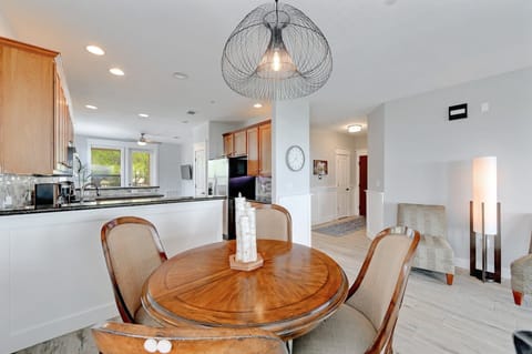 Dining looking toward entry