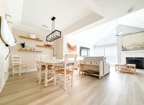 dining/living area