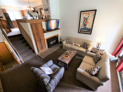 Living Room - This unit has a large living room perfect for family gatherings