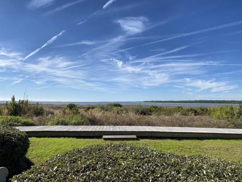 beach view from deck
