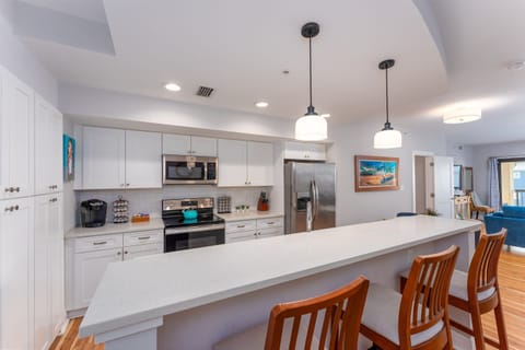 Fully-stocked kitchen