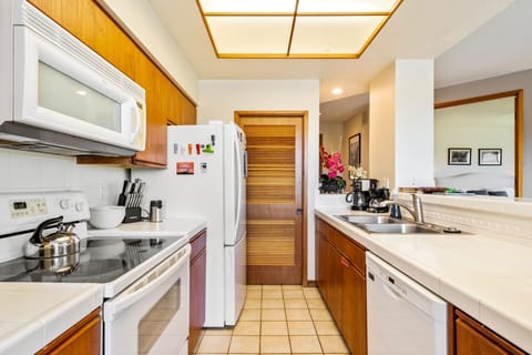 Kitchen view from dining area