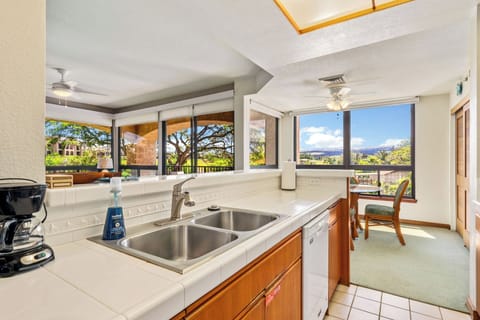 Kitchen stocked with all the gadgets needed 