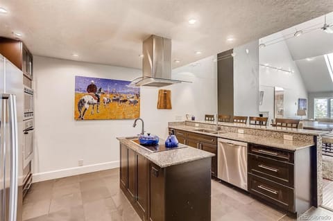 Plenty of prep space in the kitchen