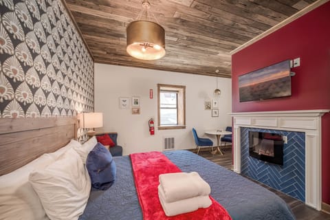 "The property is in a great location with plenty to do within walking distance, and the decor is trendy and inviting."