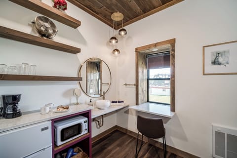 "The room was clean, modern, and had a unique charm. Walking distance to everything Prescott has to offer!"