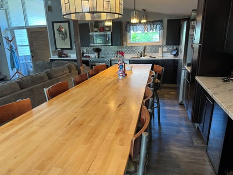 12’ island table can host the best gatherings