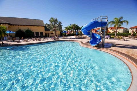 The resort pool, slide, hot tubs and bar/grill will make a lazy day the best!