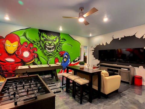 Welcome To Paradise Manor ONE!  Incredibly Fun Game Room