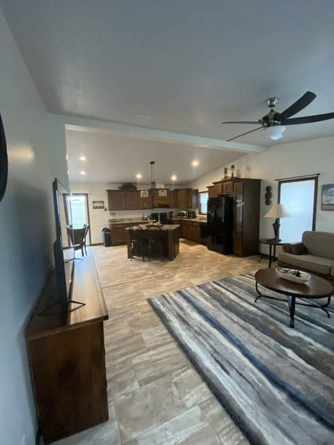 Main floor open concept