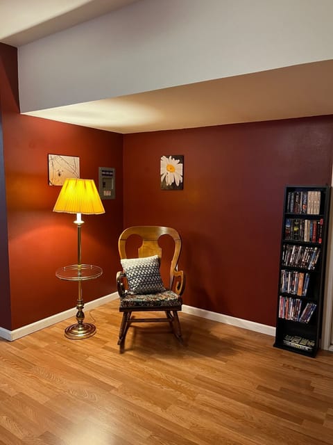 Rocking chair - living area
This area has low ceiling - 6"