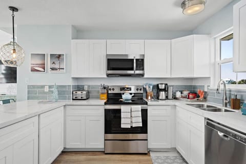 Another angle of the kitchen