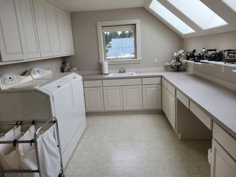 Laundry Room off of Master Bedroom