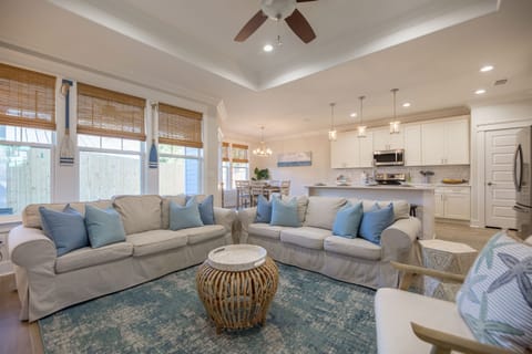 Open concept living area
