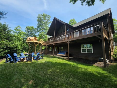 2022 octagon addition to deck with panoramic barrel sauna.