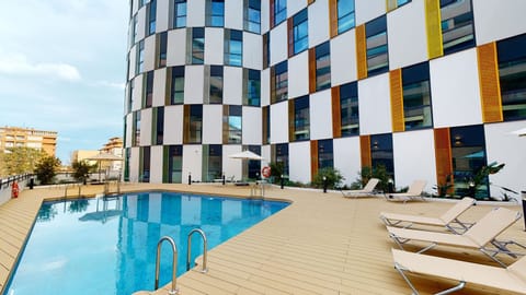 Seasonal outdoor pool