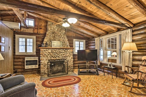 Rice Lake Vacation Rental | Cabin | 3BR | 1BA | Stairs Required | 1,200 Sq Ft