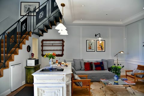 Property, Furniture, Cabinetry, Table, Wood, Plant, Interior Design, Picture Frame, Orange, Architecture