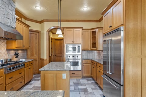 Chef's Kitchen with Viking Appliances on Main Level