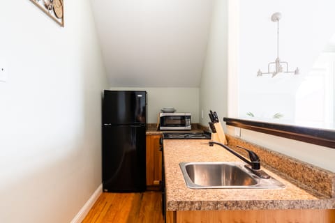 Small kitchenette in the apartment.