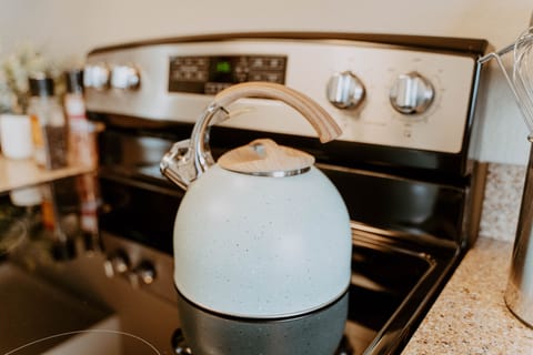 All new cookware provided to make at home meals!