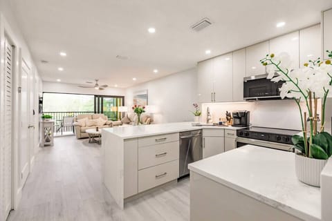 Just a beautiful and open condo, lovingly remodeled.