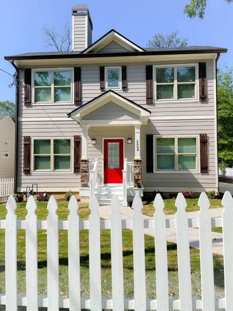 Front of house located directly across from playground pickle ball & pickle ball